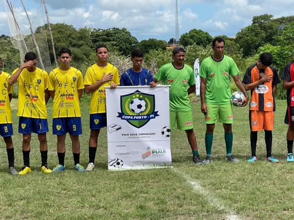 Jo&atilde;o Pinto FC conquista t&iacute;tulo da Copa Porto de Futebol Sub-17(Imagem:Ascom Secepi)