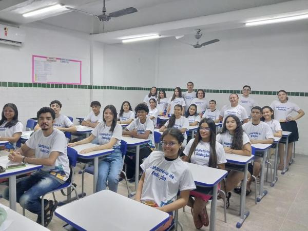Seduc-PI oferta mais de 1,2 mil vagas para o projeto Laborat&oacute;rio de Reda&ccedil;&atilde;o(Imagem:Ascom Seduc)