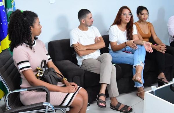 Vereador Joab Curvina recebe representantes da UESPI para discutir autonomias e situação acadêmica(Imagem:Reprodução/Instagram )