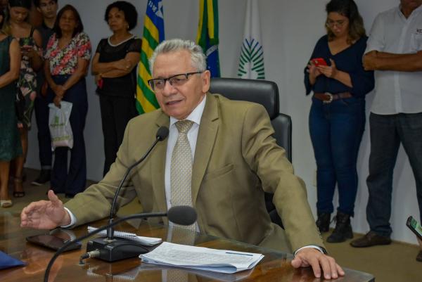 Reitor da UFPI, Gildásio Guedes.(Imagem:Divulgação)
