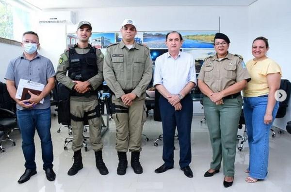 Polícia Militar e Prefeitura se reúnem para discutir implementação do PROERD em Floriano.(Imagem:Reprodução/Instagram)