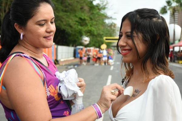 A Secretaria das Mulheres realizou ações educativas em Teresina e municípios do litoral e interior do estado.(Imagem:Divulgação)