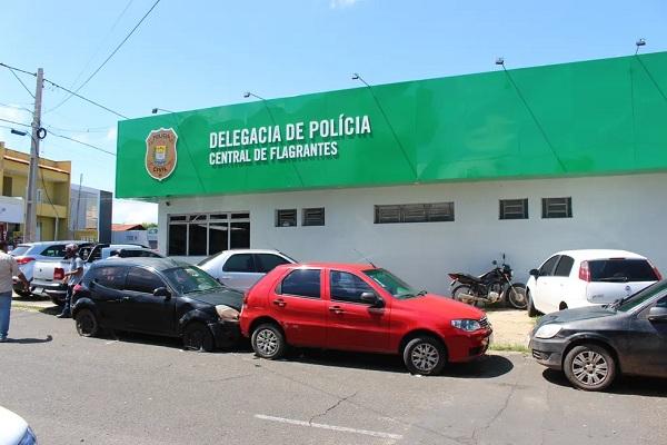 Central de Flagrantes de Teresina(Imagem:Lucas Marreiros/g1)