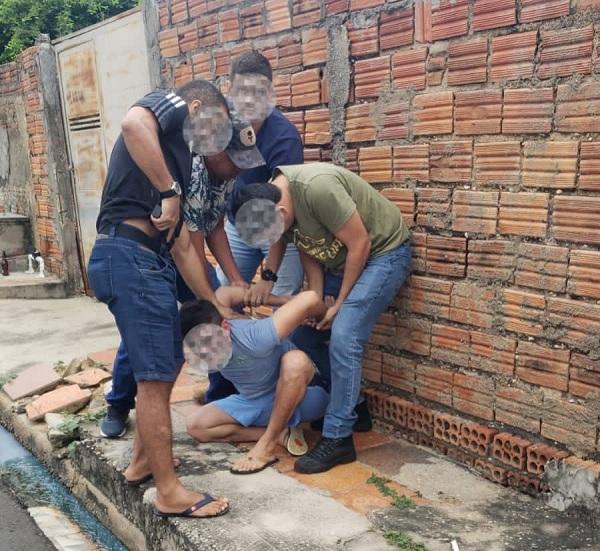 Suspeito de assalto em Mercearia.(Imagem:Polícia Civil)