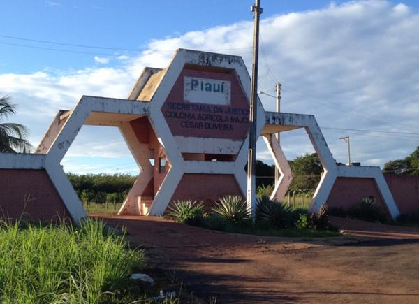 Penitenciária Major César em Teresina(Imagem:Patrícia Andrade)