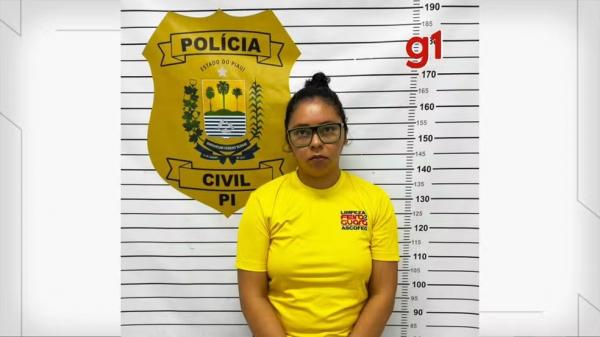 Mulher vai a delegacia registrar boletim de ocorrência e sai presa por tentativa de homicídio no Piauí.(Imagem:Montagem g1)