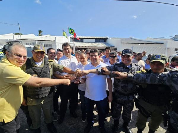 Polícia Militar distribui 12 novas viaturas para os batalhões no litoral do Piauí.(Imagem: Divulgação)