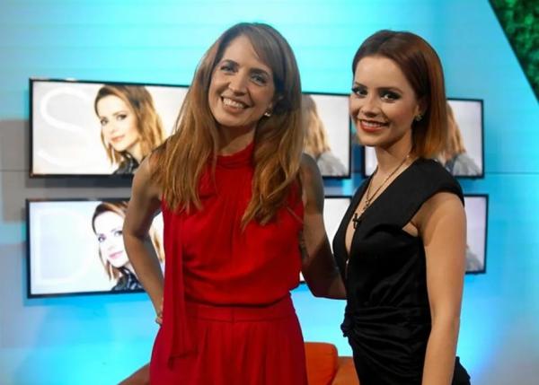 Poliana Abritta e Sandy(Imagem:TV Globo/Stephanie Rodrigues)