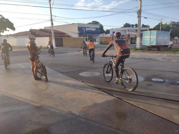 Ciclistas realizam confraternização com passeio ciclístico e café da manhã(Imagem:FlorianoNews)