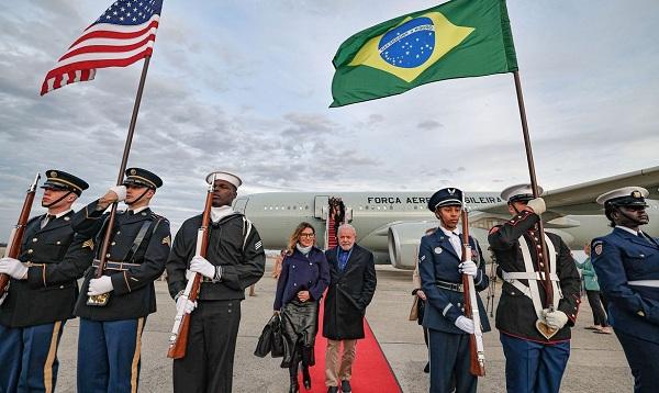 Chefe de Estado brasileiro vai se encontrar com Joe Biden.(Imagem:Divulgação/Ricardo Stuckert)