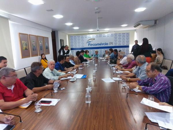 Conselho Deliberativo do SESC e SENAC do Piauí se reúne em Teresina para discutir atividades e homenagear personalidade.(Imagem:Divulgação)