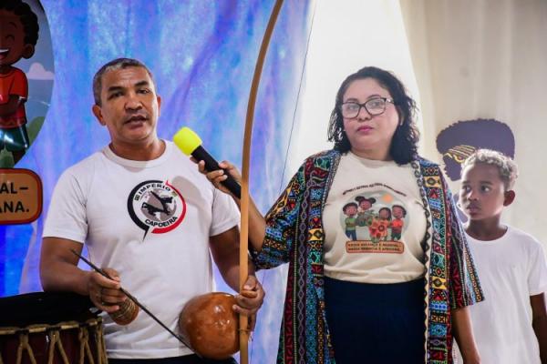 Escola municipal de Floriano realiza I Mostra Cultural sobre povos afrodescendentes(Imagem:Secom)