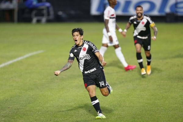 Argentino Cano marca dois, e Vasco derrota São Paulo no Brasileiro(Imagem:Reprodução)