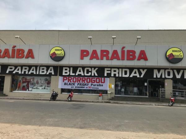 Prorrogado Black Friday Paraíba(Imagem:FlorianoNews)