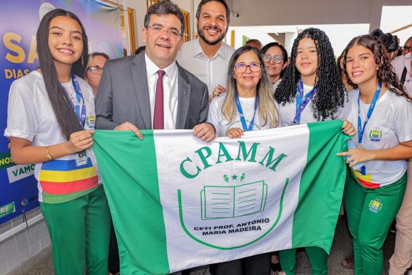 Rafael Fonteles destaca universalização do ensino integral e profissional no Piauí.(Imagem:Gabriel Paulino)