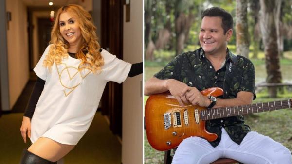 Joelma e Ximbinha(Imagem:Reprodução)