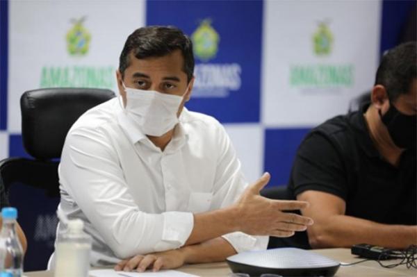 Após dia de protestos contra o fechamento do comércio no Amazonas, o governador do Estado, Wilson Lima (PSC), anunciou, na madrugada deste domingo, 27, a revogação da medida e flex(Imagem:Reprodução)