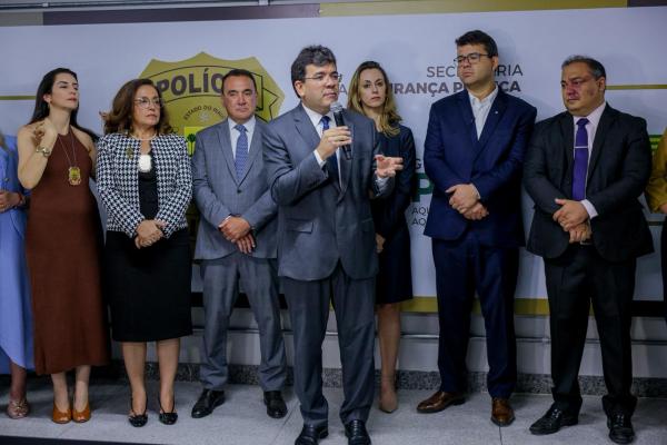 O governador informou que ainda neste m&ecirc;s ser&aacute; publicado decreto que autoriza o novo concurso p&uacute;blico para a Pol&iacute;cia Militar.(Imagem:Gabriel Paulino)