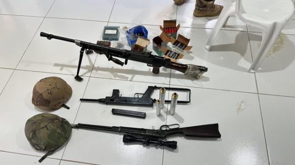 Opera&ccedil;&atilde;o Desarme: SSP-PI cumpre 64 mandados contra posse irregular de armas de fogo em Teresina(Imagem:Ascom SSP-PI)
