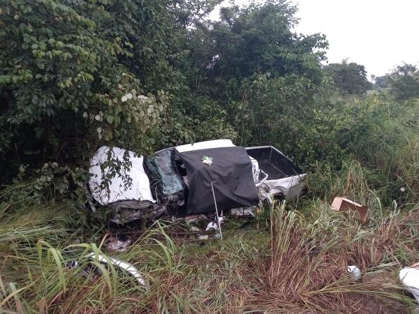 Capitão da PM do Piauí fica ferido e esposa morre em acidente(Imagem:Reprodução)