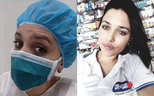 A médica cubana Danae Moreira foi balconista de farmácia quando saiu do programa Mais Médicos em 2018.(Imagem:Arquivo Pessoal)