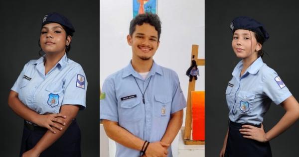Alunos da Escola C&iacute;vico Militar s&atilde;o aprovados no IFPI.(Imagem:Divulga&ccedil;&atilde;o)
