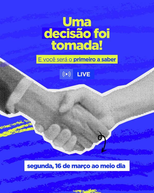 Ciro Nogueira anuncia live em suas redes sociais para amanh&atilde;, meio-dia.(Imagem:Ascom)