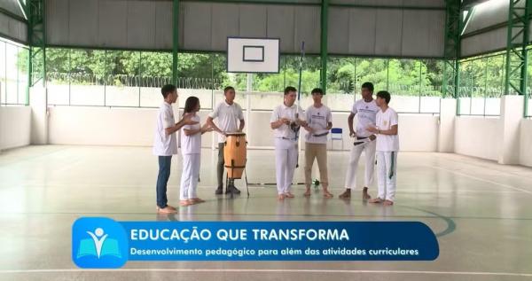 Atividades extracurriculares contribuem para desenvolvimento de alunos no Piauí.(Imagem:TV Clube)