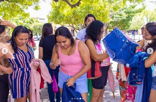 Blogueiras promovem bazar beneficente em Floriano.(Imagem:Reprodução/Instagram)