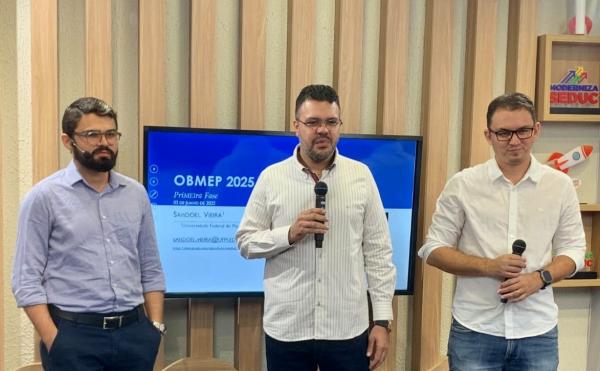 Estudantes da rede estadual intensificam preparação para a OBMEP 2025(Imagem:Divulgação)