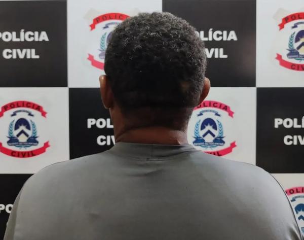 Suspeito de matar a tiros ex-mulher no Piauí é preso em Palmas (TO).(Imagem:Divulgação /Polícia Civil)