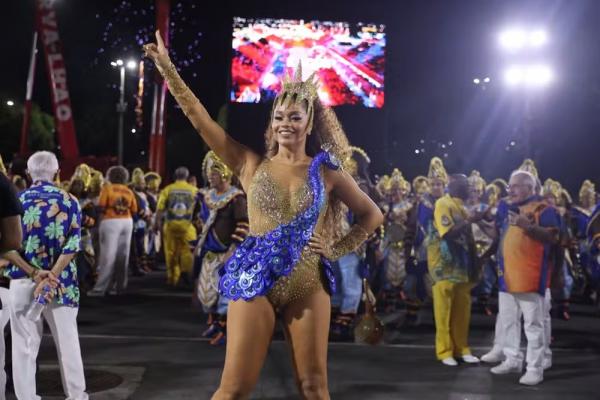 Juliana Alves no Carnaval de 2025.(Imagem:Daniel Pinheiro/BrazilNews)