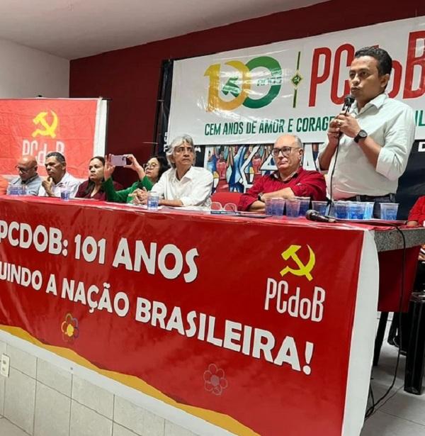 Deputado Dr. Francisco Costa celebra os 101 anos do PCdoB em ato político em Teresina.(Imagem:Reprodução/Instagram)