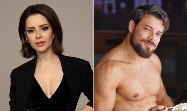 A cantora Sandy e o namorado, o médico Pedro Andrade (Imagem:Divulgação e Reprodução/Instagram)