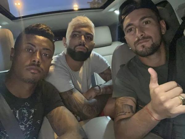 Bruno Henrique, Gabigol, Arrascaeta, Flamengo.(Imagem: Divulgação)