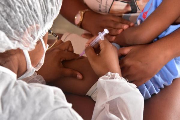 Saúde de Floriano vacina mais de 2 mil pessoas contra gripe em quatro dias(Imagem:SECOM)