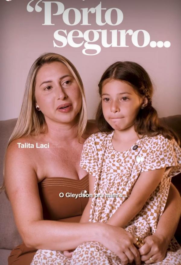 Esposa e filha do prefeito Gleydson(Imagem:Reprodução/Instagram)
