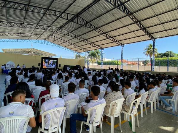 Mais de 600 estudantes participam de revisões do Novo Pré-Enem Seduc e Pré-Saeb em São Raimundo Nonato.(Imagem:Divulgação)