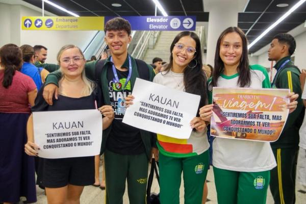  Estudantes da rede estadual embarcam para intercâmbio em instituição de excelência em tecnologia.(Imagem:Divulgação)