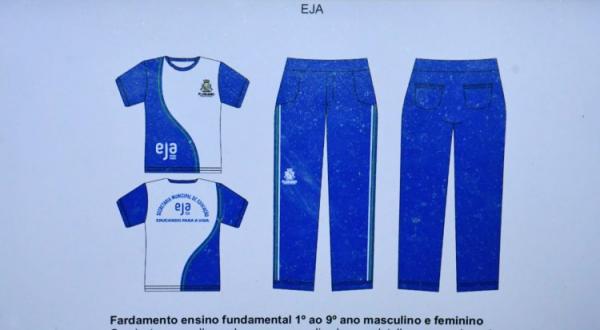 Educa&ccedil;&atilde;o de Floriano apresenta novo fardamento escolar(Imagem:Secom)