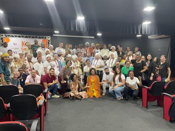 Sempi participa de celebração religiosa em homenagem aos 10 anos da Secretaria da Cultura do Piauí(Imagem:Ascom Sempi)