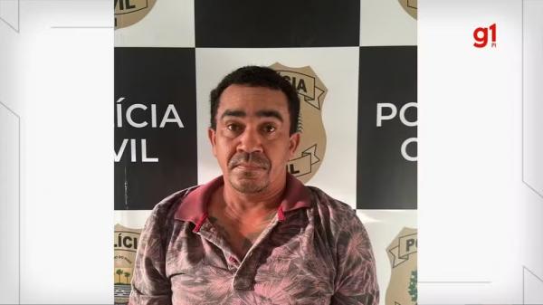 Investigado por rapto e estupro de crian&ccedil;a &eacute; preso em Teresina.(Imagem:Pol&iacute;cia Civil)