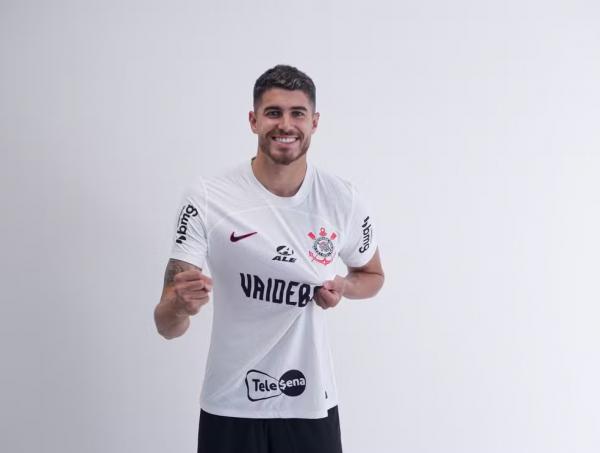 Pedro Raul é oficializado como jogador do Corinthians.(Imagem:Divulgação/Corinthians)