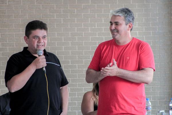 Deputado estadual Fábio Xavier e o líder político Maurício Bezerra.(Imagem:Divulgação)