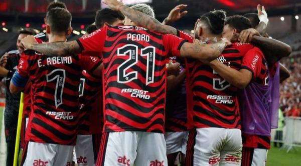 Flamengo goleou o Red Bull Bragantino no Maracanã.(Imagem:Gilvan de Souza/Flamengo)