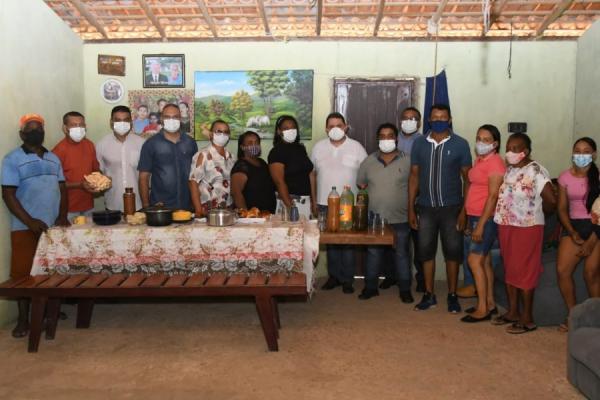 Secretaria de Desenvolvimento Rural de Floriano faz visita técnica a comunidades rurais.(Imagem:Secom)