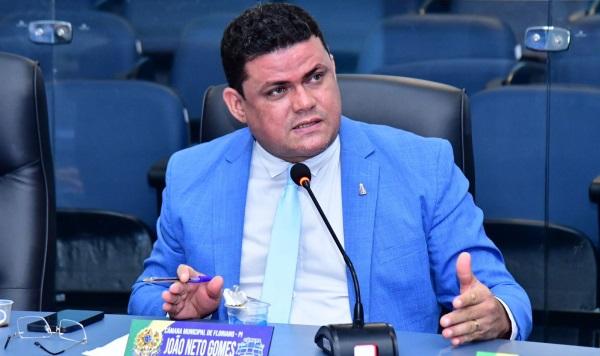 Vereador João Neto(Imagem:CMF)