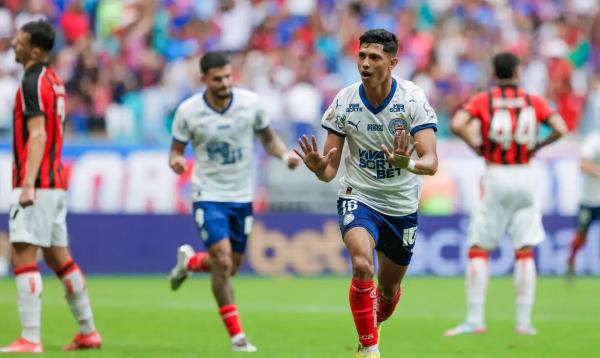 Jogo entre Bahia e Vitória válido pelo Campeonato Brasileiro de Futebol.(Imagem:Rafael Rodrigues/EC Bahia)