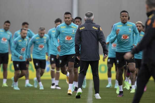 Jogadores da seleção brasileira vão disputar a Copa América.(Imagem:Lucas Figueiredo / CBF)