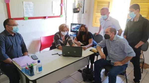  Escolas operacionalizam o Sistema de Acompanhamento e Monitoramento Educacional em Floriano(Imagem:Secom)